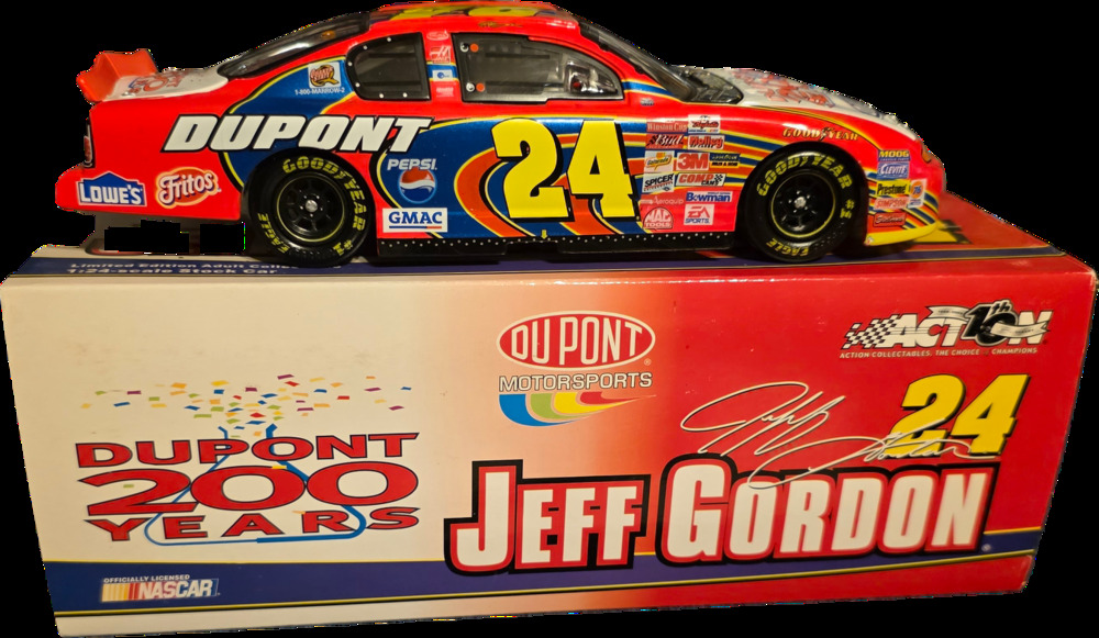 Jeff Gordon 24 DuPont 200th Anniversary 2002 Monte Carlo Action 1:24 Diecast